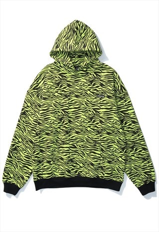 green animal hoodie