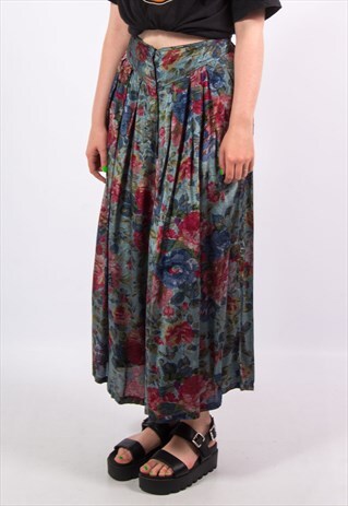 VINTAGE 90'S FLOATY FLORAL CULOTTES