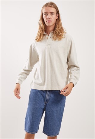 VINTAGE NAUTICA LONG SLEEVED POLO TOP