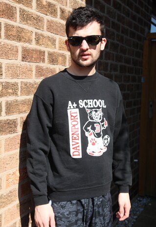 VINTAGE USA COLLEGE SCHOOL SWEATER