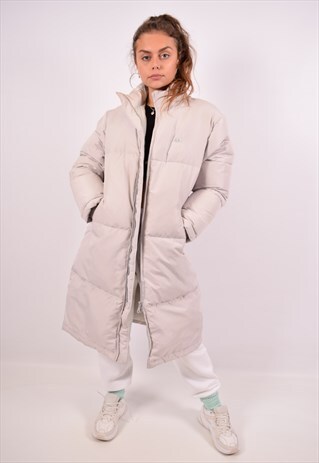 VINTAGE KAPPA PADDED COAT GREY