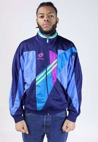VINTAGE LOTTO ZIP UP 90'S JACKET