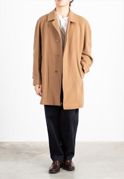 Men's Bertelli's Beige Checked Lining Coat