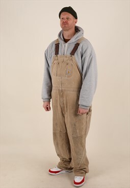 Vintage Carhartt Double knee Dungarees Made in USA 