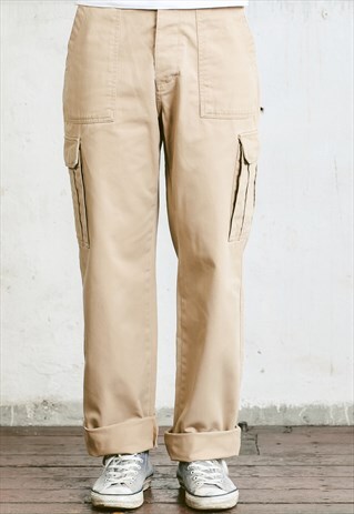 VINTAGE 90S BEIGE TROUSERS