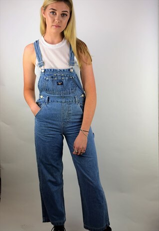 VINTAGE 90'S DENIM DUNGAREES