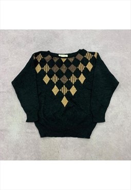 Vintage Knitted Jumper Women's M