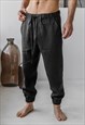 Linen men pants meigin