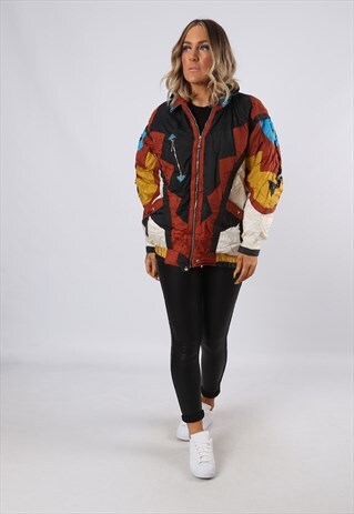 SKI SHELL JACKET SNOW SPORTS OVERSIZED WINTER UK 12 (EBAC)