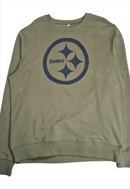NFL Pittsburgh Steelers Big Logo Sweatshirt Size 3XL