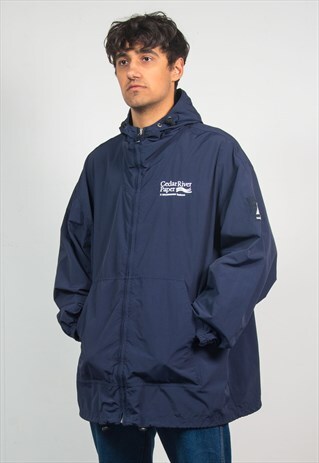 NAUTICA HOODED WINDBREAKER JACKET