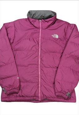 The North 700 Puffer Jacket In Pink Size L UK 12