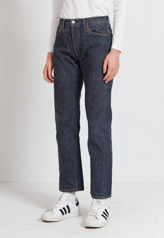 VINTAGE BLUE LEVI'S 501 FIT DENIM JEANS