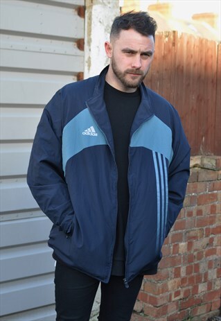 VINTAGE 90'S ADIDAS WINDBREAKER TRACK JACKET