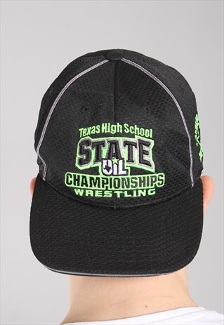 VINTAGE TEXAS STATE HIGH SCHOOL BASEBALL CAP HAT