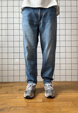 Vintage LEVIS Jeans 80s Washed Blue / Orange Tab