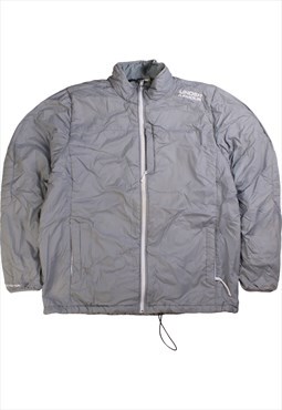 Vintage  Under Armour Puffer Jacket Full Zip Up Grey XLarge