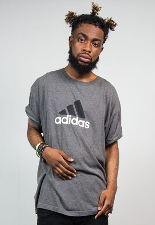 VINTAGE ADIDAS T-SHIRT 90'S WAVEY