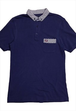 Fred Perry Polo Shirt In navy blue Size Small Slim