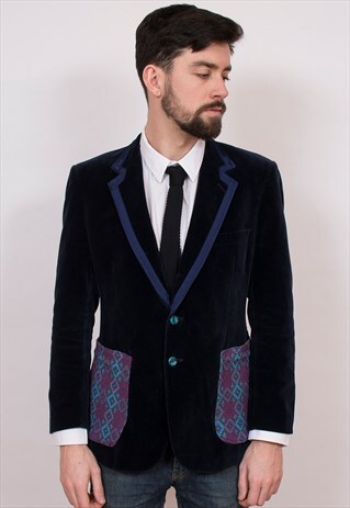 REWORKED VELVET JACKET