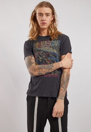 VINTAGE NASCAR PRINT T-SHIRT