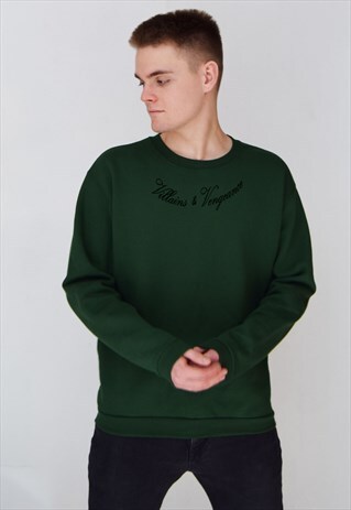 GREEN TATTOO SWEATSHIRT