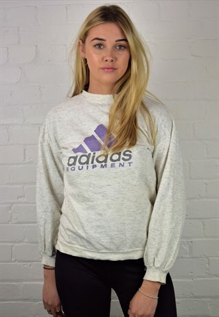 VINTAGE 90'S ADIDAS EQUIPMENT SWEATSHIRT