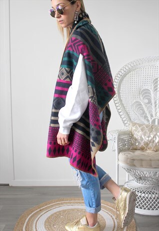 SCARF ETHNIC PRINT