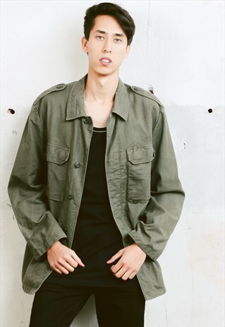 VINTAGE MILITARY PARKA JACKET