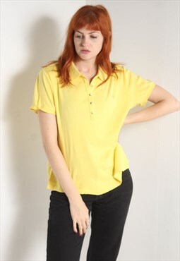 Vintage Ralph Lauren Polo Shirt Yellow 