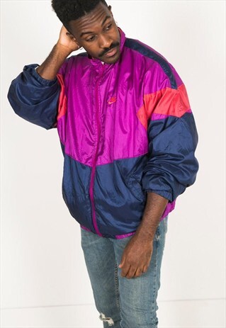VINTAGE 80'S USA NIKE SHELL SPORT JACKET / S0220