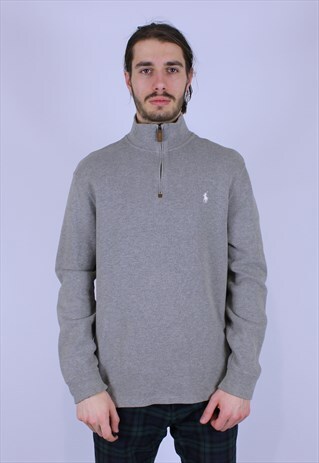 POLO RALPH LAUREN JUMPER 1/4 ZIP RARE