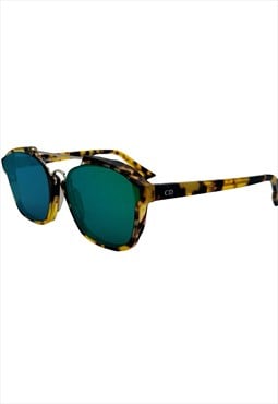 Christian Dior Sunglasses Abstract Aviator Green Mirror