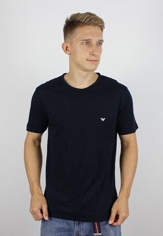 VINTAGE POLO EMPORIO ARMANI MENS T-SHIRT TOP