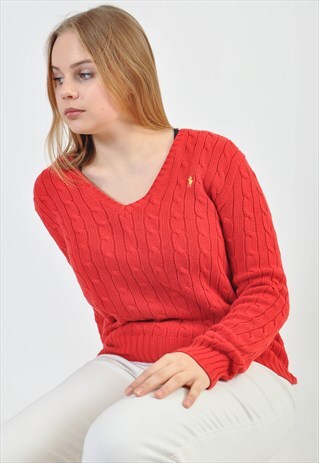 VINTAGE 90S V NECK JUMPER