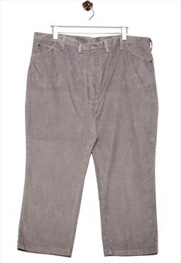 Vintage Wrangler 90s Corduroy Pants Regular Look Grey