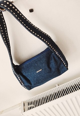 Y2K RETRO BULAGGI KITSCH DENIM SHOULDER BAG