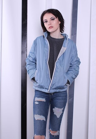 VINTAGE 90S SHELL JACKET/WINDBREAKER. UNISEX SPORTSWEAR.
