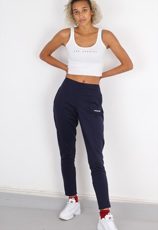 VINTAGE BLUE ADIDAS TRACK PANT