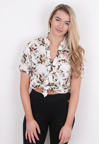 VINTAGE PATTERN SHIRT CVSS55