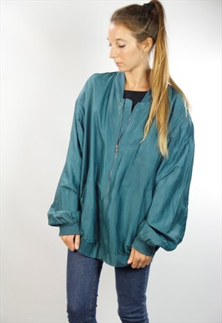BALLOON JACKET SILK / SILK BOMBER JACKET