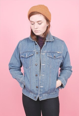 VINTAGE BLUE DENIM JACKET /R7119