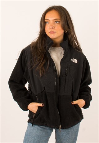 VINTAGE BLACK NORTH FACE DENALI FLEECE