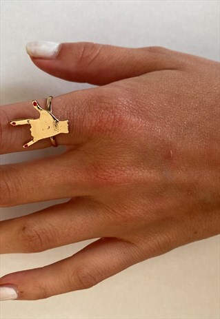 HELL YEAH RING (HAND MADE)