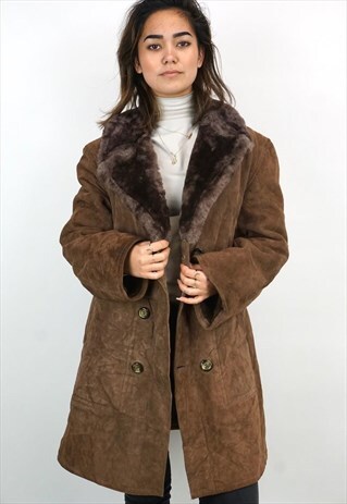 VINTAGE 90'S SHERLING COAT