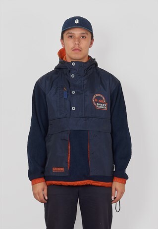 VINTAGE 1995 TOMMY HILFIGER PULLOVER JACKET