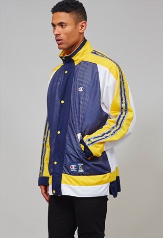 VINTAGE 90'S MESH SPORTS CHAMPION JACKET