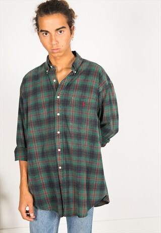 VINTAGE 80S POLO RALPH LAUREN SHIRT / R018