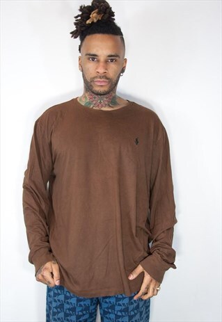 THIN RALPH LAUREN COTTON SWEATSHIRT