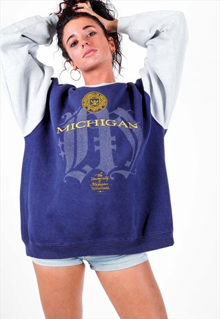 VINTAGE UNIVERSITY OF MICHIGAN SWEATSHIRT SW564